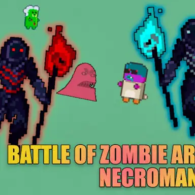 Battle of Zombie Armies! Necromancers game