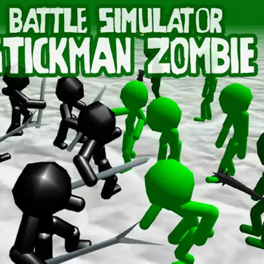 Battle Simulator Stickman Zombie oyunu