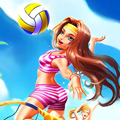 Beach volleyball 3D game