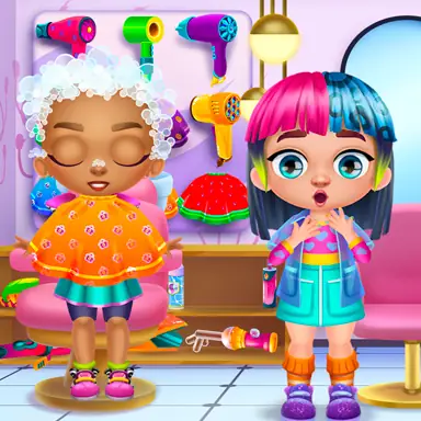 Beauty Salon Girl Hairstyles oyunu