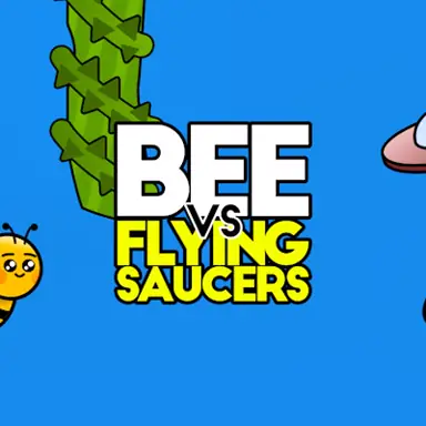 Bee vs Flying Saucers game