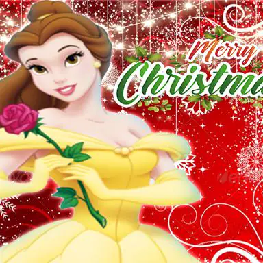 Belle Princess Christmas Sweater Dress Up oyunu