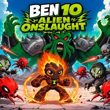 Ben 10 Alien Onslaught oyunu