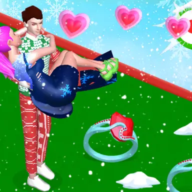 Bestie Breakup Run Christmas Love oyunu