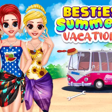 Besties Summer Vacation game