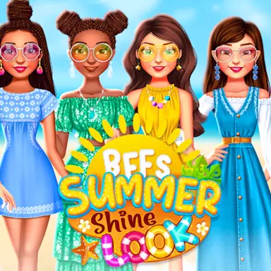 BFF Summer Shine Look game