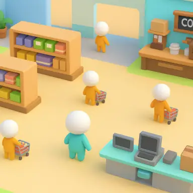 Big Supermarket Simulator oyunu