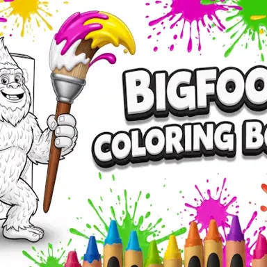 Bigfoot Coloring Book oyunu