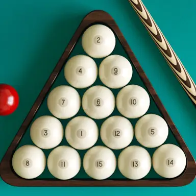 Billiards 3D Russian Pyramid game