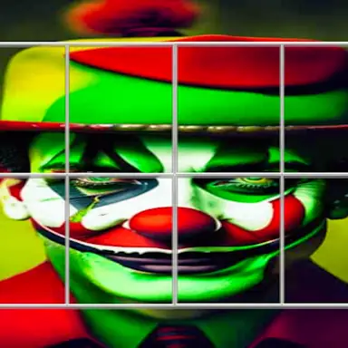 Billy the Puppet Snapshot Scramble Puzzle game