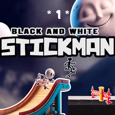 Black and White Stickman game