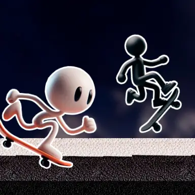 Black and White Stickman oyunu