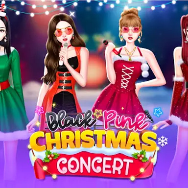 Black Pink Christmas Concert game