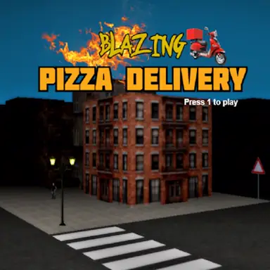 Blazing Pizza Delivery game