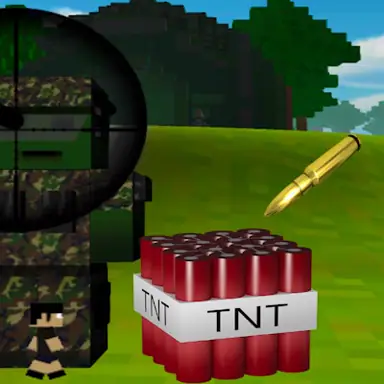 Block Craft Defense Zombie Drop oyunu