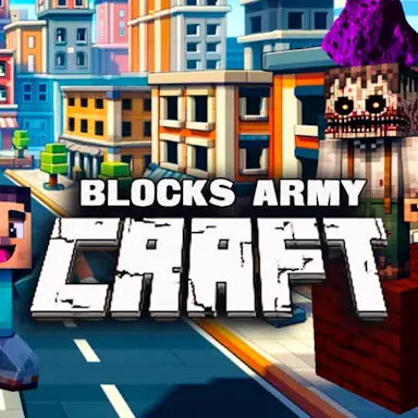 Blocks Army Craft game