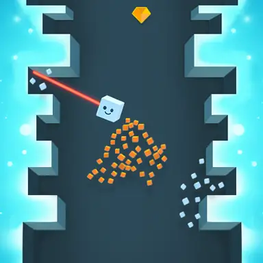 Blocky Hill Tower Game game