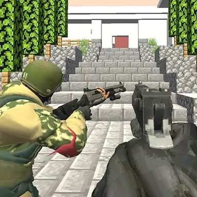 Blocky Siege oyunu