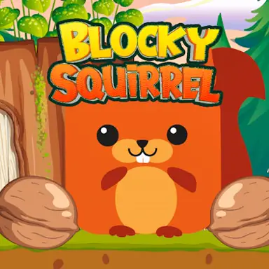 Blocky Squirrel oyunu