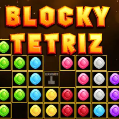 Blocky Tetriz oyunu