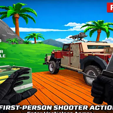 Blocky Zombie Shooting game