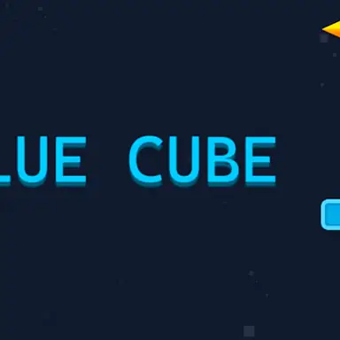 Blue Cube game
