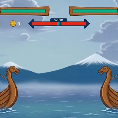 Boat Viking War game