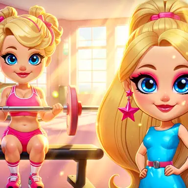Bonnie Fitness Frenzy oyunu