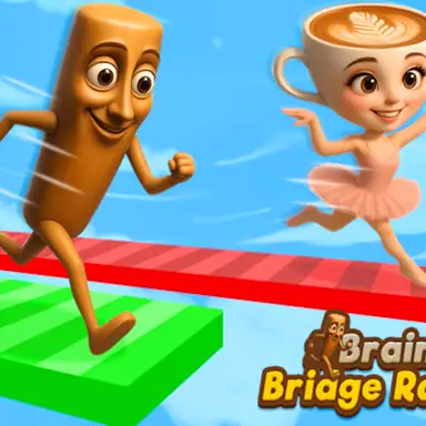 Brainrot Bridge Race 3D oyunu
