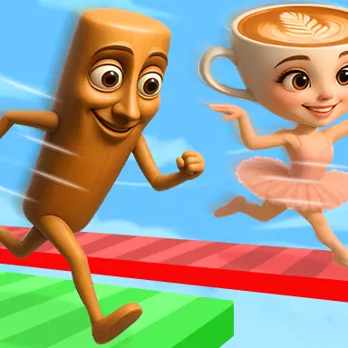 Brainrot Bridge Race 3D oyunu