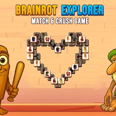 Brainrot Explorer: Match and Crush Game oyunu