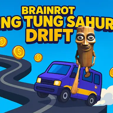 Brainrot tung Tung Sahur Drift oyunu