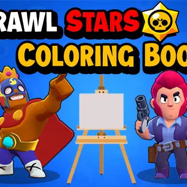 Brawl Stars Coloring Books oyunu