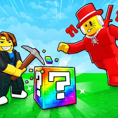 Break a Lucky Blocks: Catch Brainrots oyunu