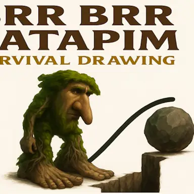 Brr Brr Patapim Survival Drawing game
