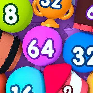 Bubble Merge 2048 oyunu