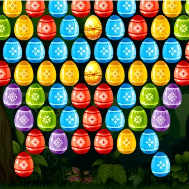 Bubble Shooter Easter oyunu
