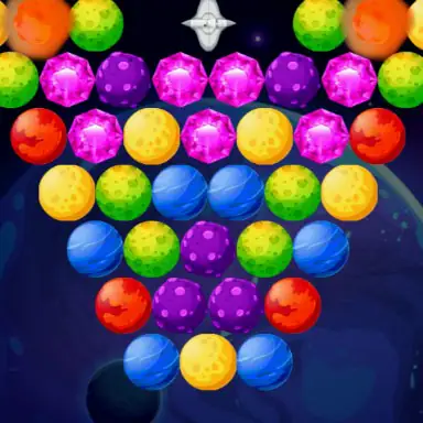 Bubble Shooter Planets oyunu