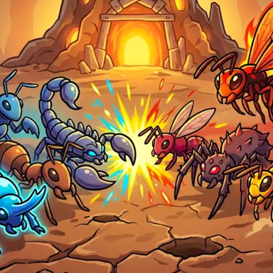 Bug Burrow Wars oyunu