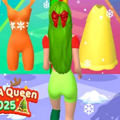 Build A Queen Christmas Beauty oyunu