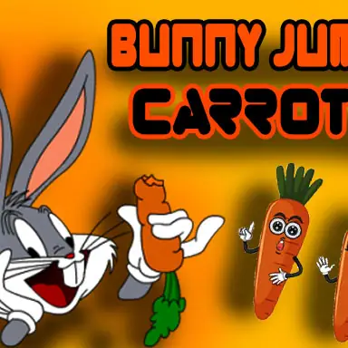 Bunny Jump Carrots oyunu