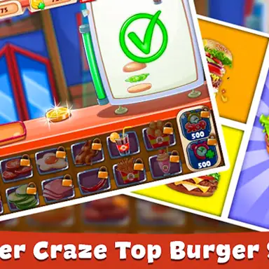 Burger Craze: Top Burger Shop oyunu