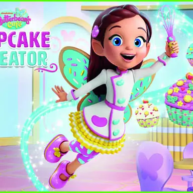 Butterbean Cafe Cupcake Creator game