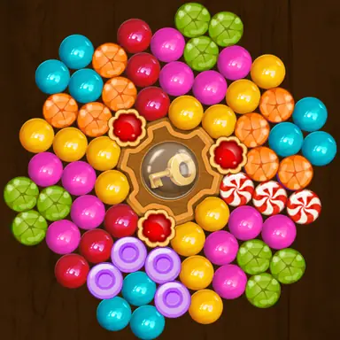 Candy Bubble Spin oyunu