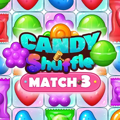Candy Shuffle Match-3 oyunu
