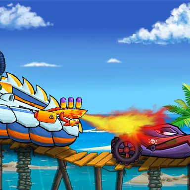 Car Eats Car: Sea Adventure oyunu