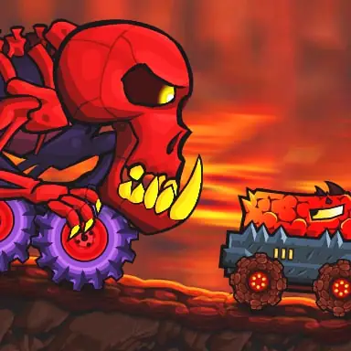Car Eats Car: Volcanic Adventure oyunu