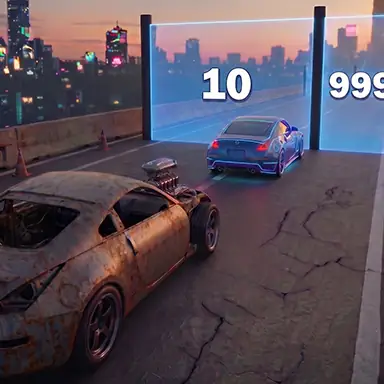 Car Evolution Pro : Math Gates oyunu