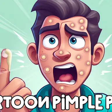 Cartoon Pimple Pop game