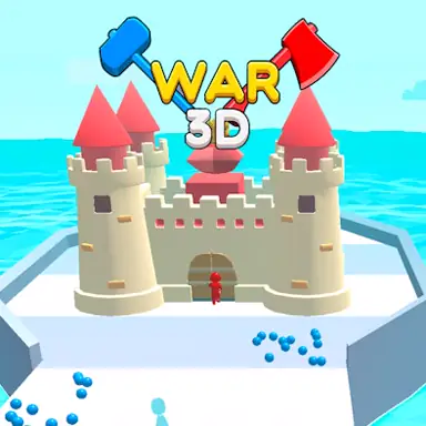 Castel War 3D oyunu